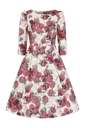Emelda Floral Swing Dress